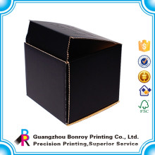 Custom Fancy Corrugated Vegetable Black Mailing Packaging Carton Boxes